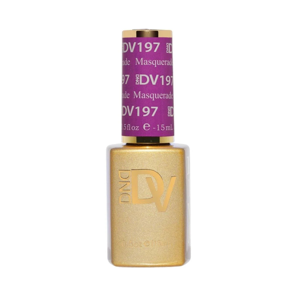 197 Masquerade single gel polish bottle DND Diva