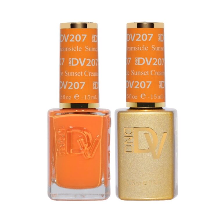 207 Sunset Creamsicle Gel & Polish Diva Duo by DND