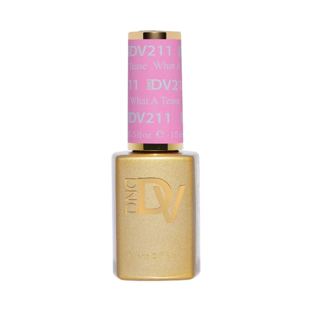 DND Diva 211 What A Tease Gel Polish single bottle