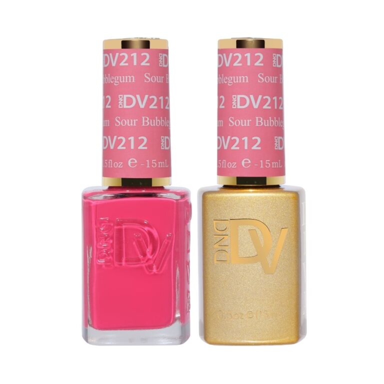 212 Sour Bubblegum Gel & Polish Diva Duo by DND