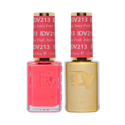 213 Juicy Fruit Gel & Polish Diva Duo by DND