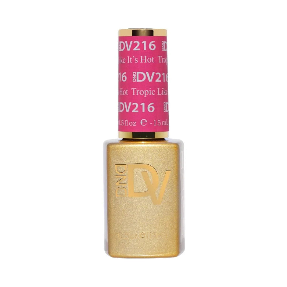 DND Diva 216 Tropic Like It's Hot single gel polish bottle