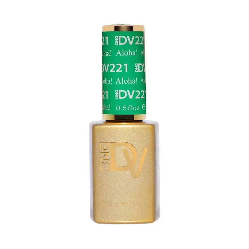 DND Diva 221 aloha single gel polish bottle