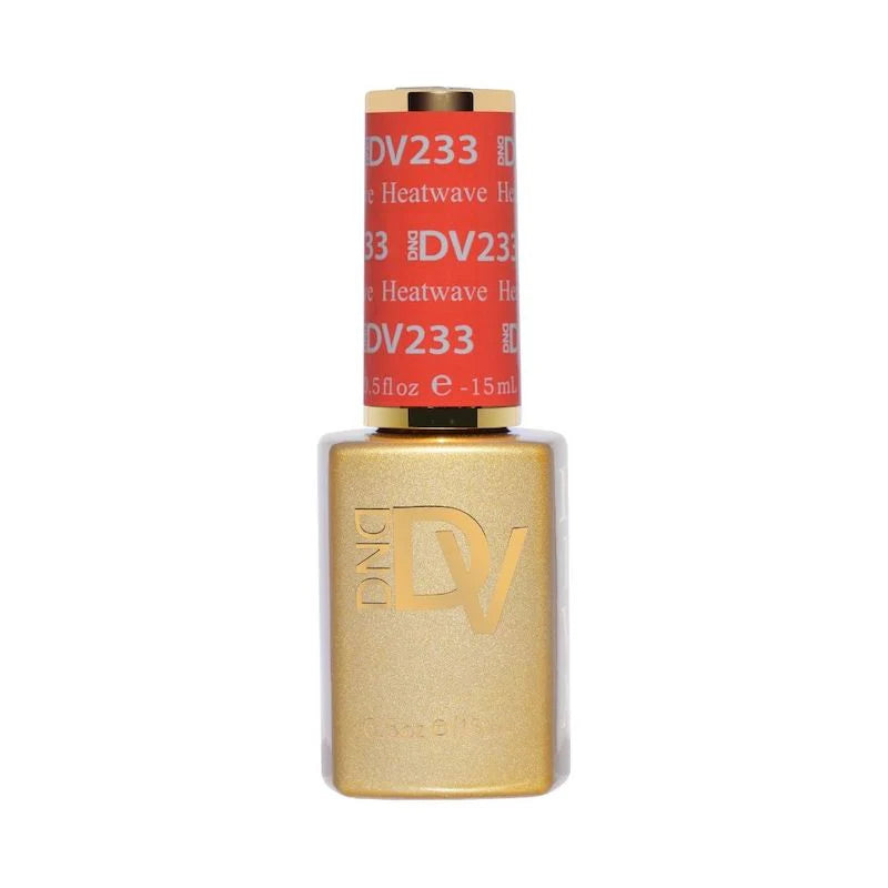 DND Diva 233 heatwave single gel polish bottle