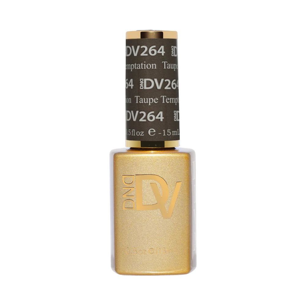 DND Diva Taupe Temptation 264 single gel polish bottle