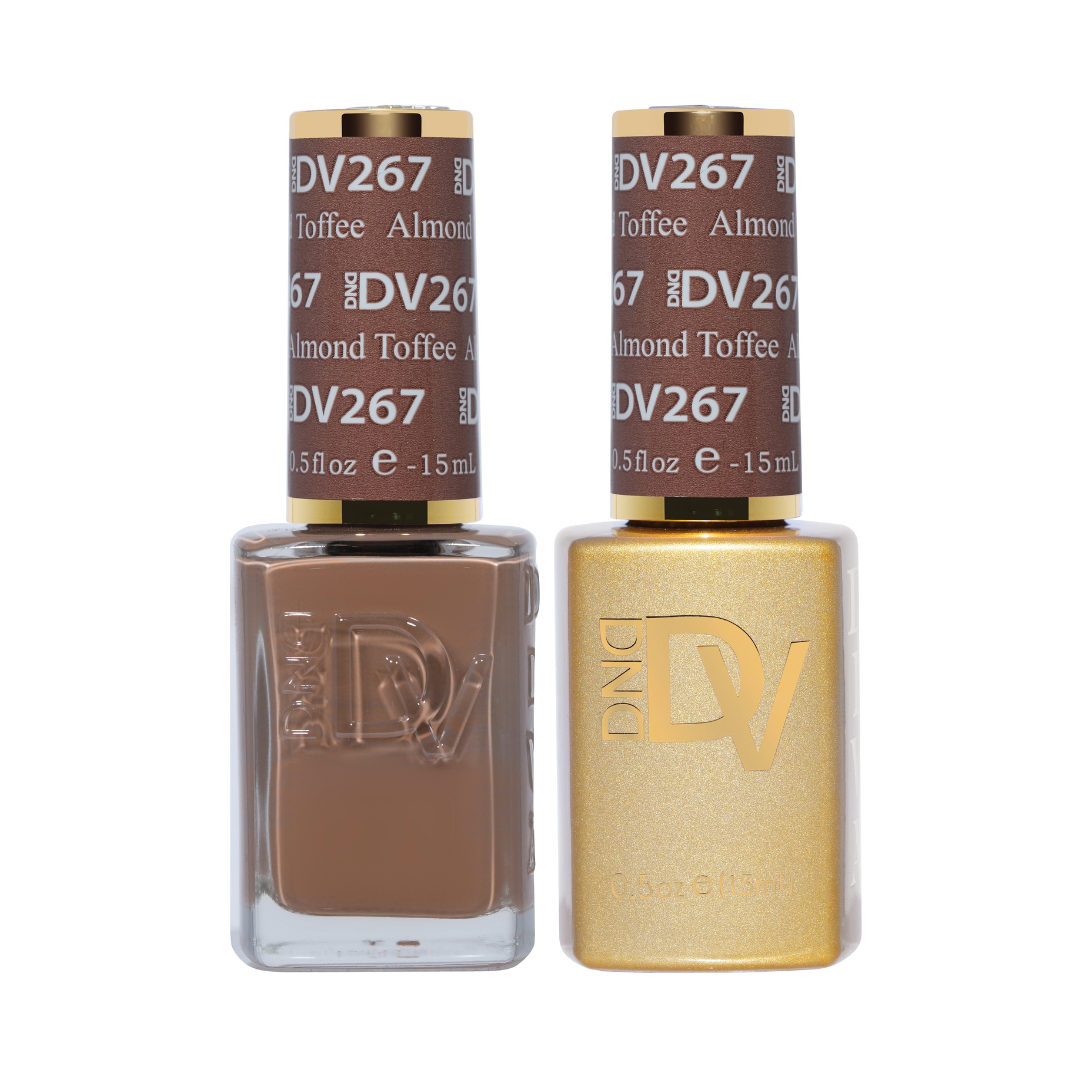 DND Gel & Polish Diva Duo - 267 Almond Toffee