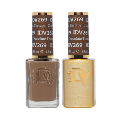 DND Gel & Polish Diva Duo - 269 Chocolate Therapy