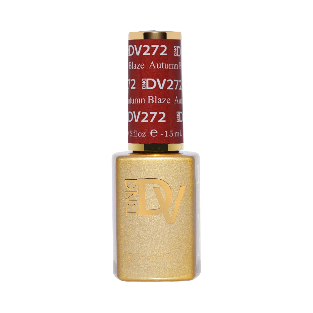 DND Diva Autumn Blaze 272 single gel polish bottle