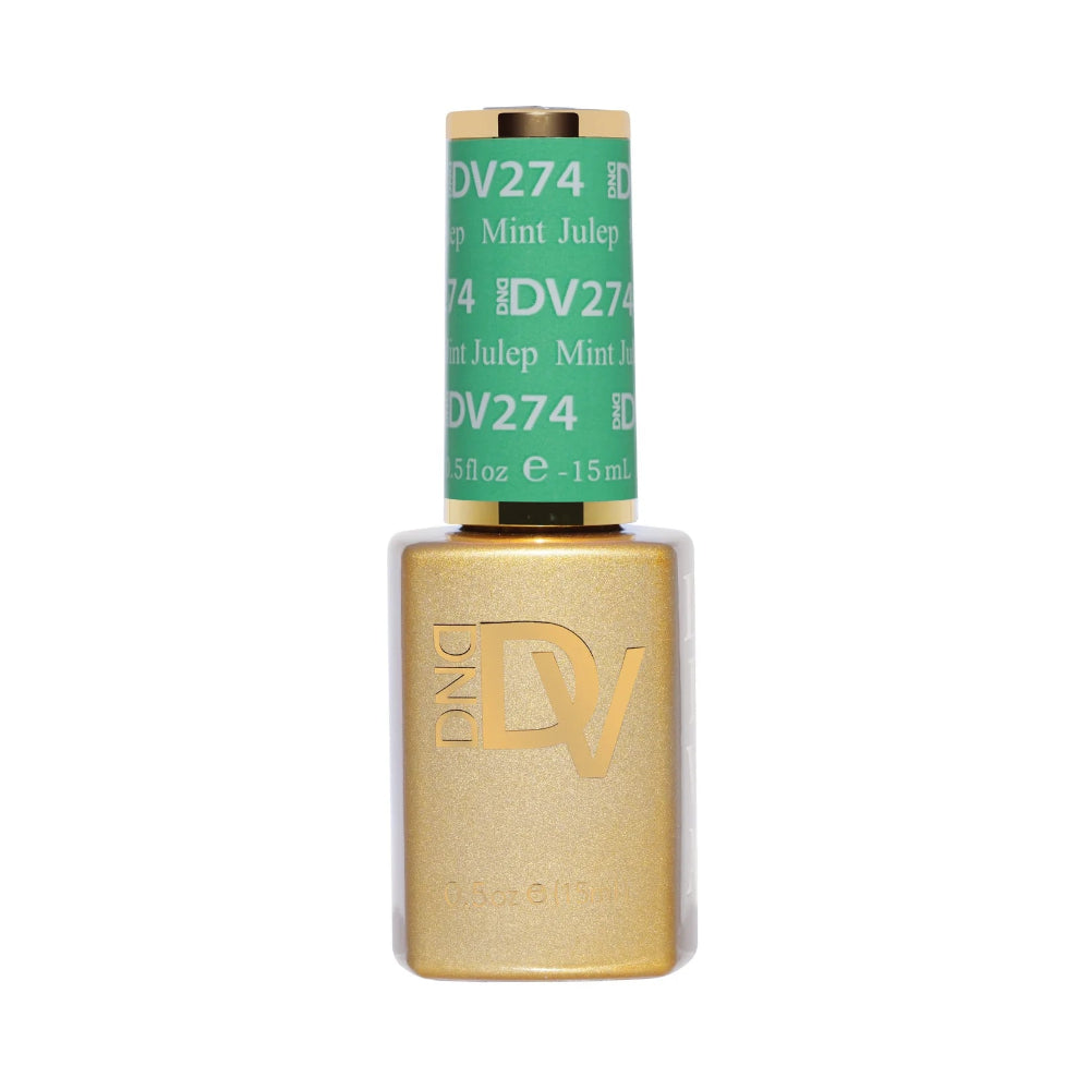 DND Diva Mint Jelup 274 single gel polish bottle