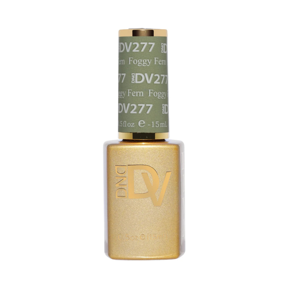 DND Diva Foggy Fern 277 single gel polish bottle