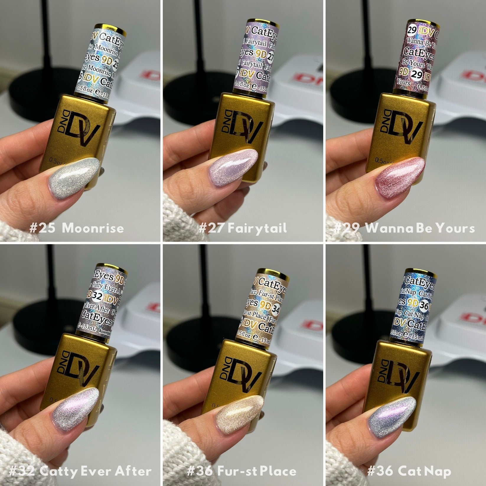 Shop DND Diva Daydream 9D Cat Eye Collection