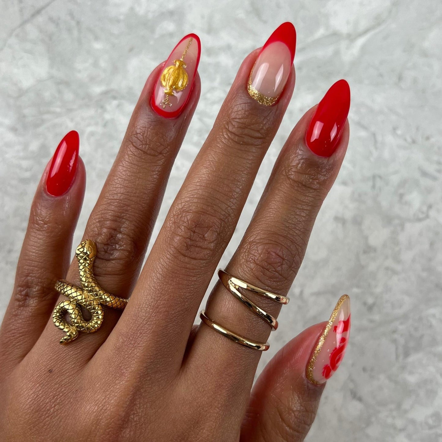 DND Gel Polish - 430 Ferrari Red