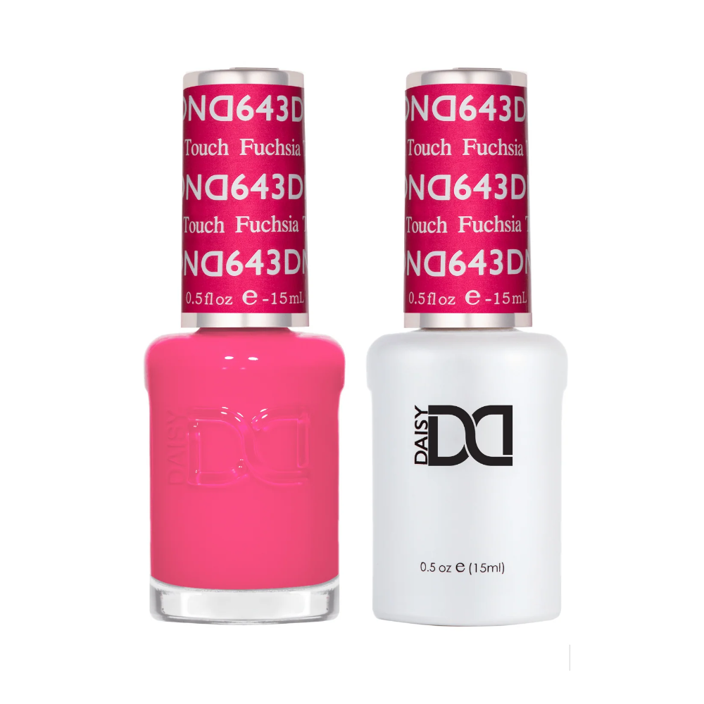 DND Duo gel polish 643 Fuchsia Touch