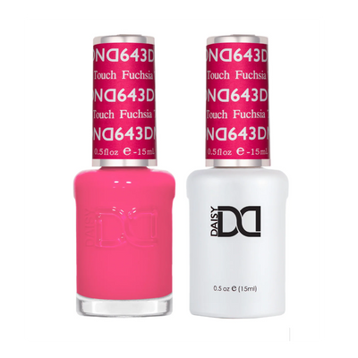 DND Duo gel polish 643 Fuchsia Touch