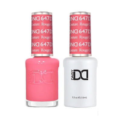 DND Duo gel polish 647 Rouge Couture