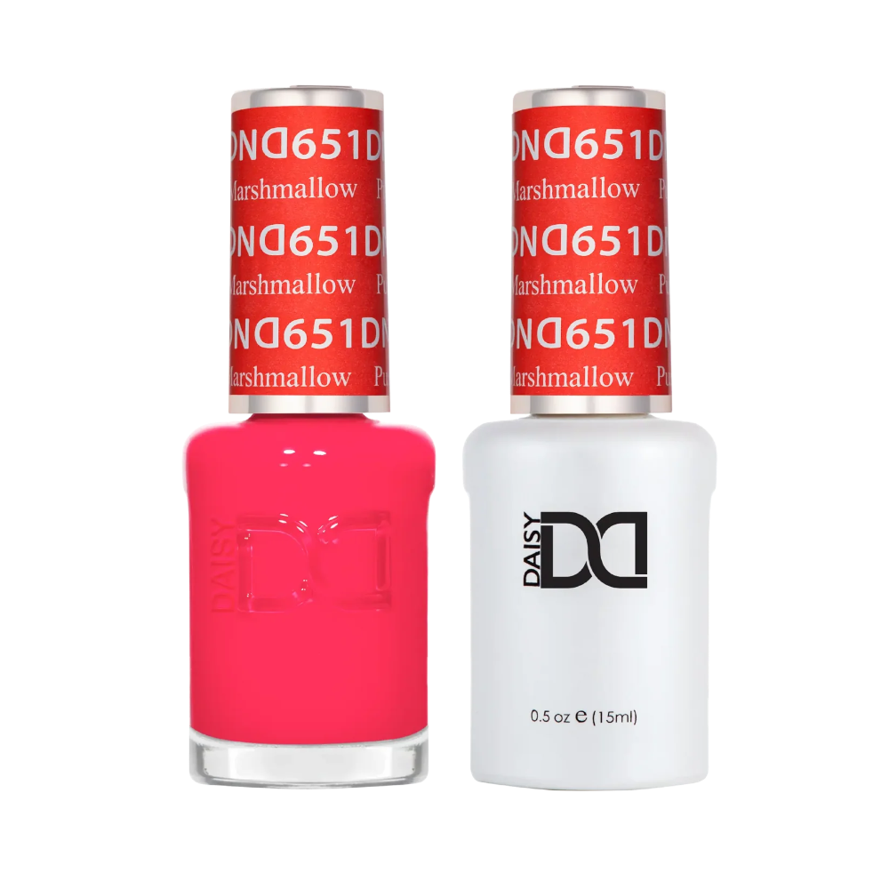 DND Duo 651 Punch Marshmallow gel polish