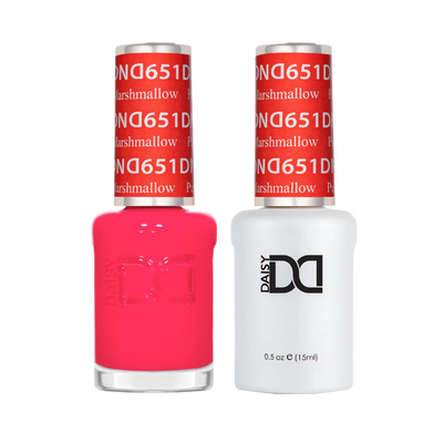 DND Duo 651 Punch Marshmallow gel polish