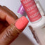 hand wearing DND Duo gel polish 653 Spring Fling
