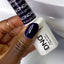 hands wearing DND Duo gel polish Midnight hour 656