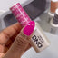 hands wearing DND duo gel polish 659 Majestic Violet