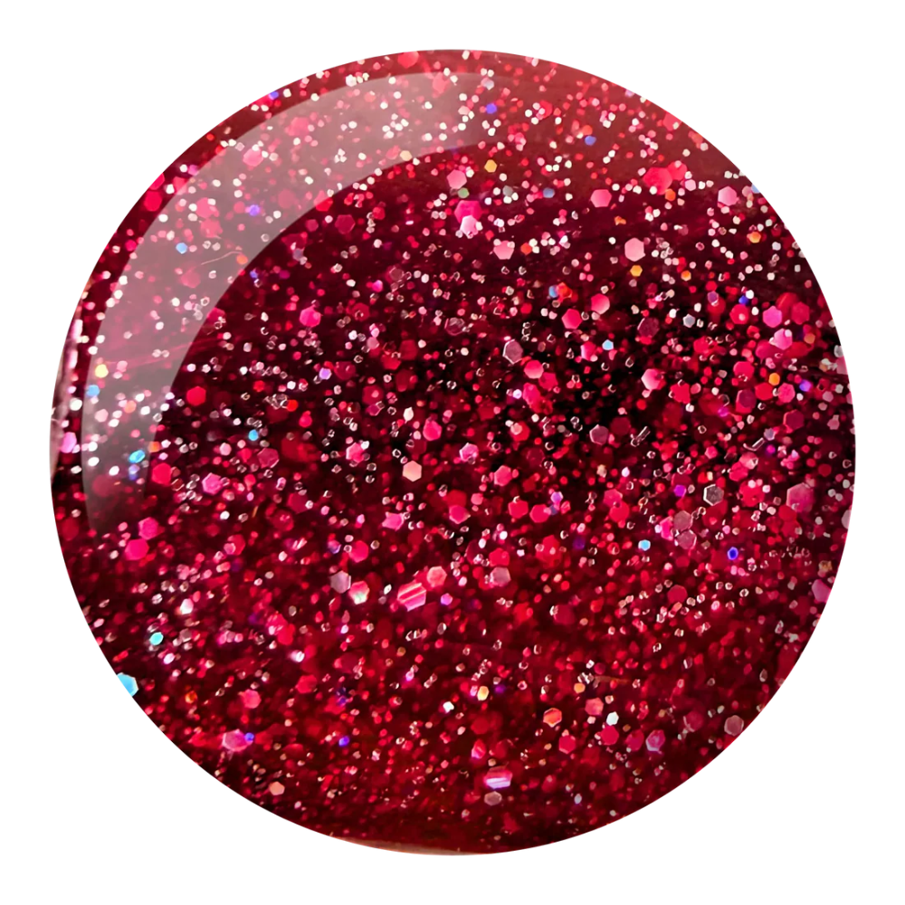 DND Duo gel polish 677 Red Ombre swatch