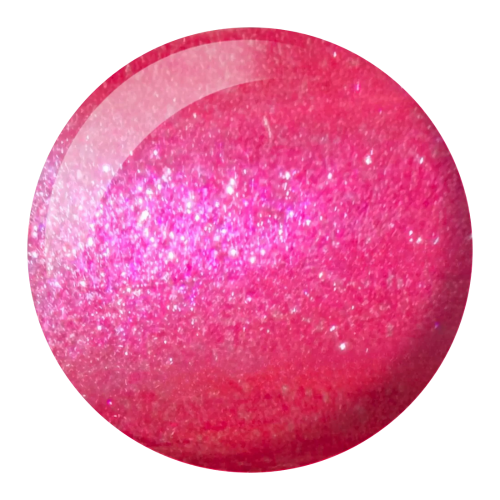DND single gel polish 681 Hot Pink Patrol swatch