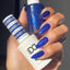 hands wearing DND Duo gel polish 693 Sugar Spun