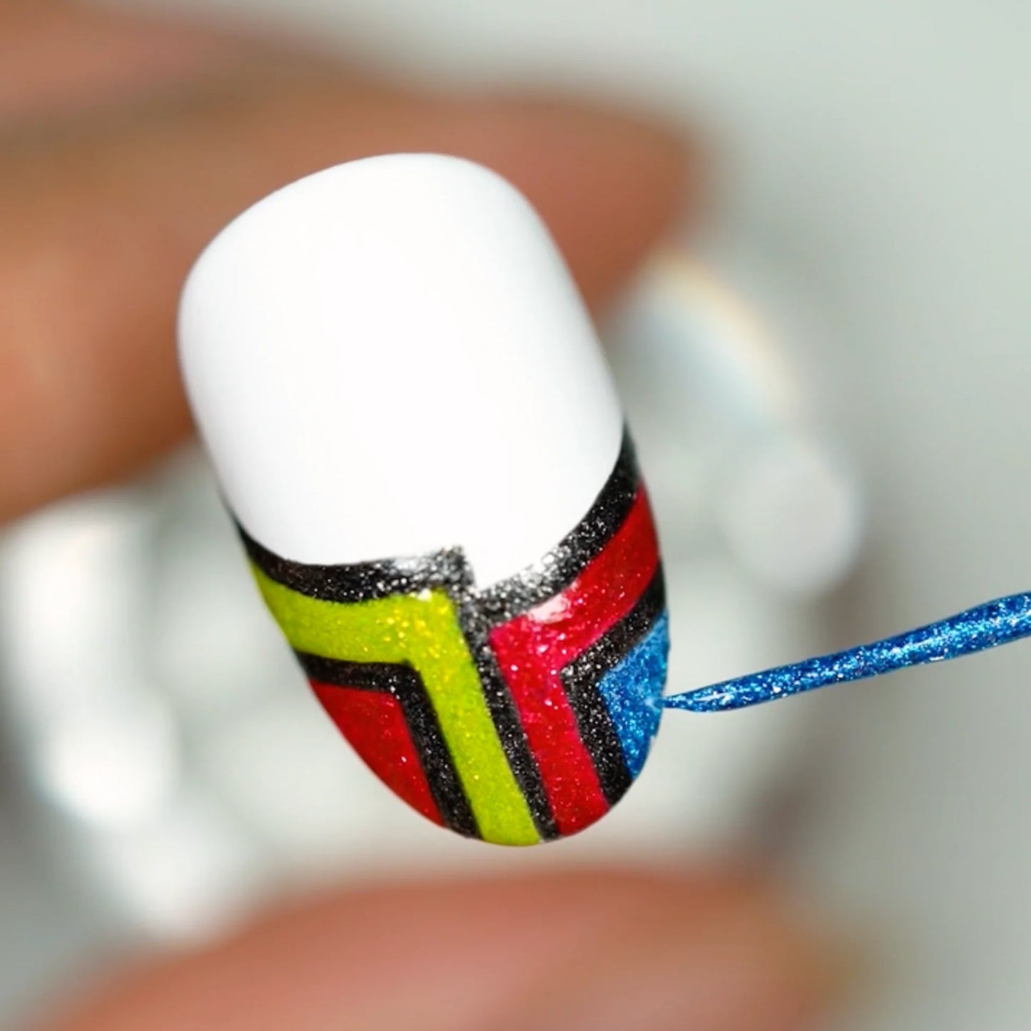 DND Nail Art Gel Liner 18pc Bundle - Palladium