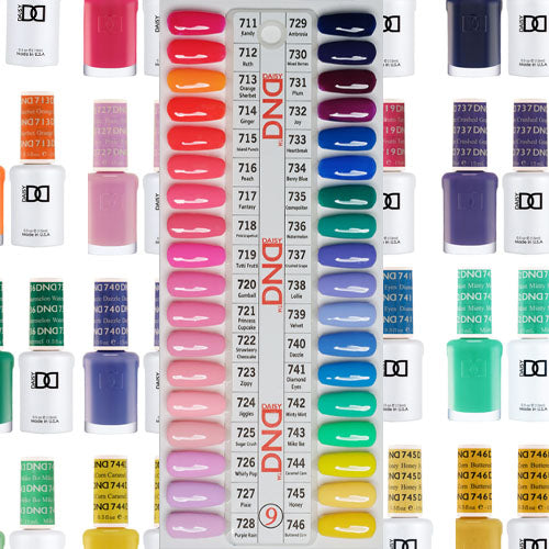 The DND Swatch Collection 9 | Vivid Gel &amp; Polish Displays