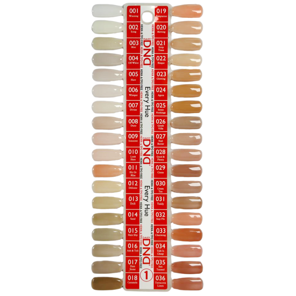 DND DUO HEMA & TPO Free Collection - 288 Colors