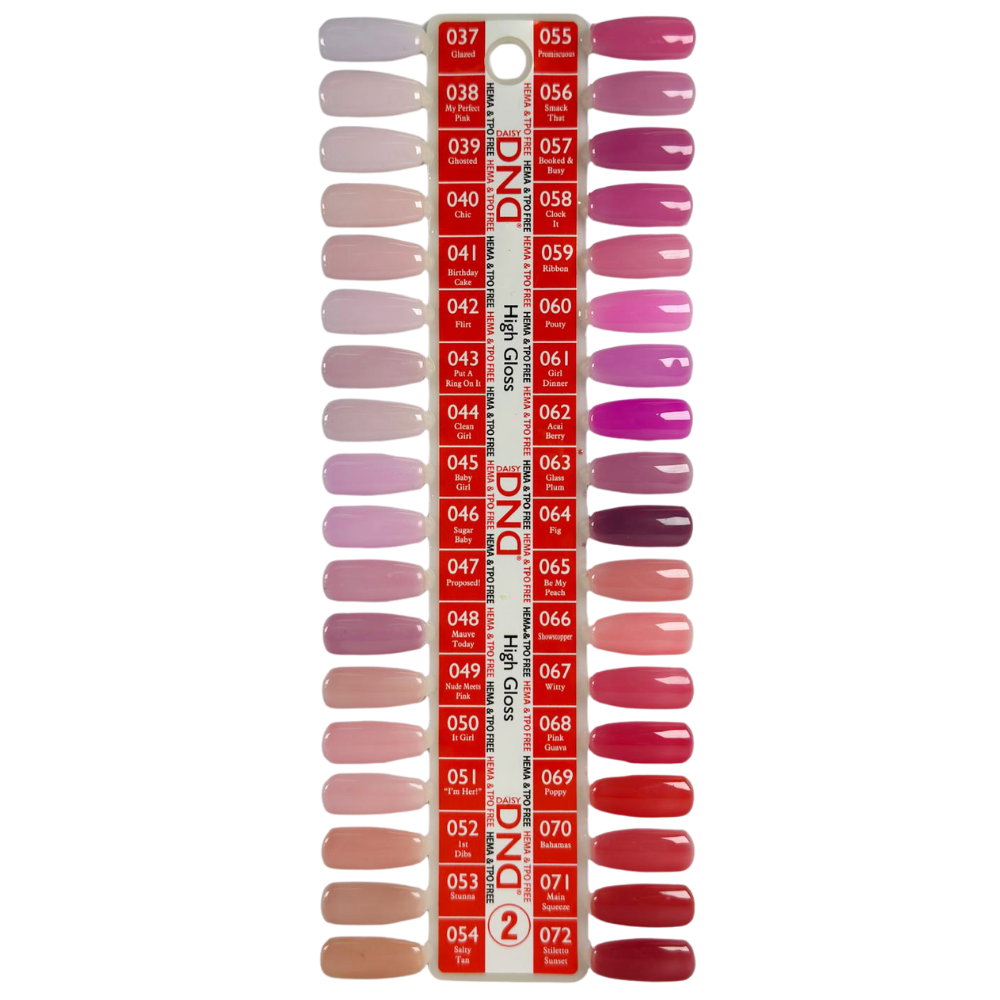 DND DUO HEMA & TPO Free Collection - 288 Colors