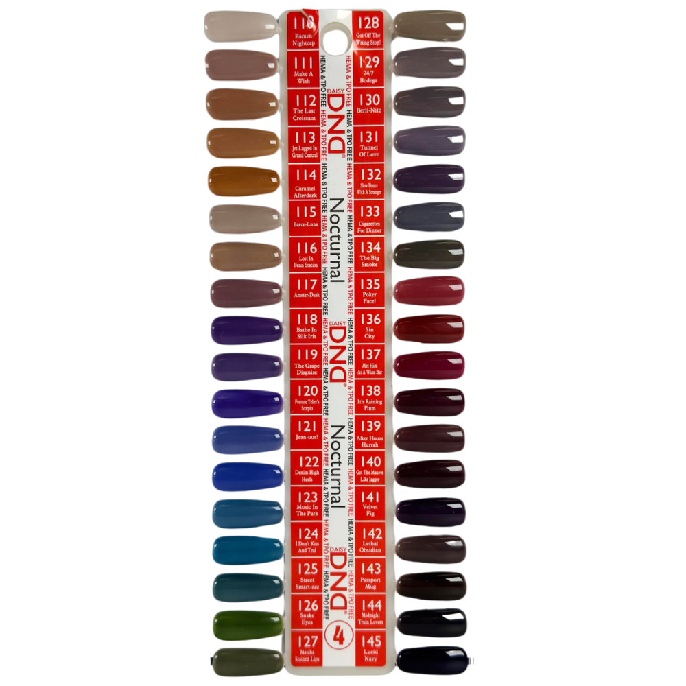 DND HEMA & TPO FREE Gel and Polish 6pc Bundle - Falling for Neutrals