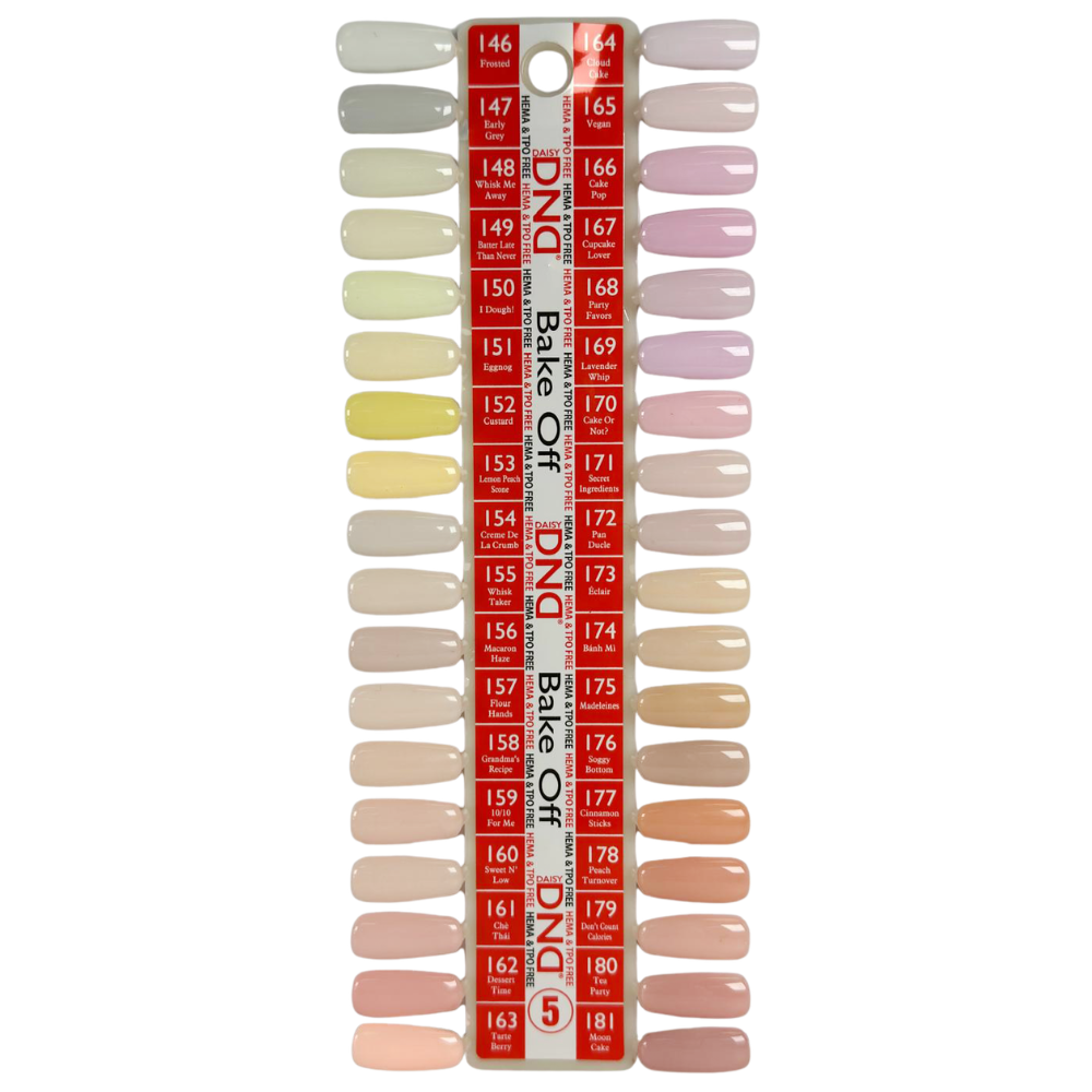 DND DUO HEMA & TPO Free Collection - 288 Colors