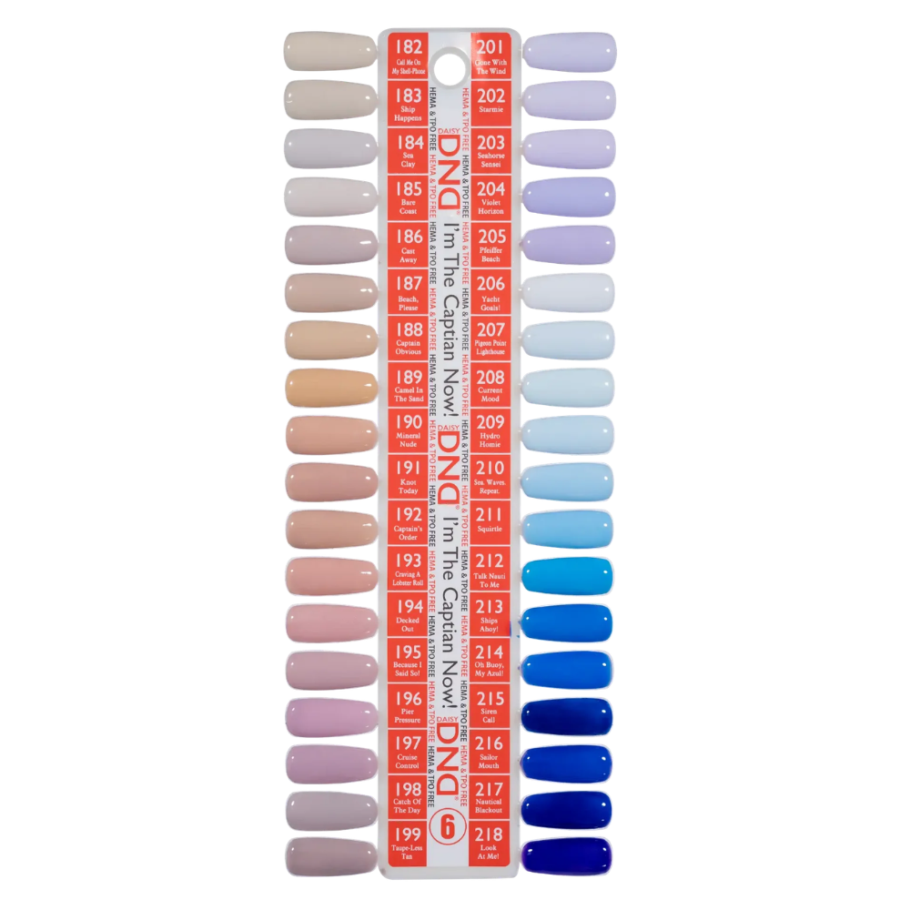 DND DUO HEMA & TPO Free Collection - 288 Colors