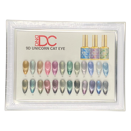 DND DC Unicorn 9D Cat Eye Collection w/ Magnet - 12 Colors