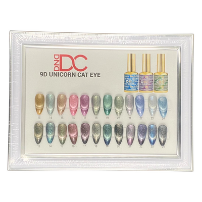DND DC Unicorn 9D Cat Eye Collection w/ Magnet - 12 Colors