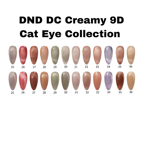 Creamy 9D Cat Eye Collection w/ Magnet by DND DC