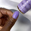finger wearing DND DC Gel - 025 Aztech Purple