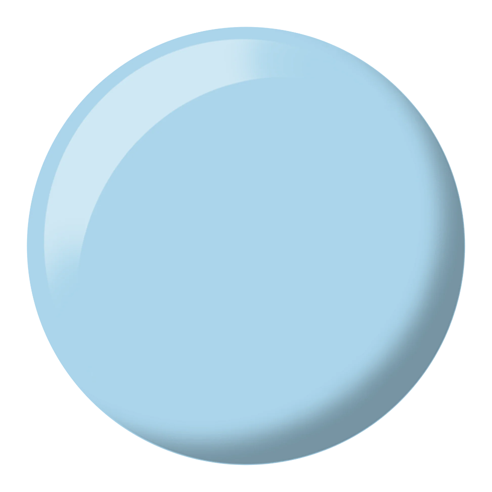 color swatch for DND DC Gel - 031 Milky Blue