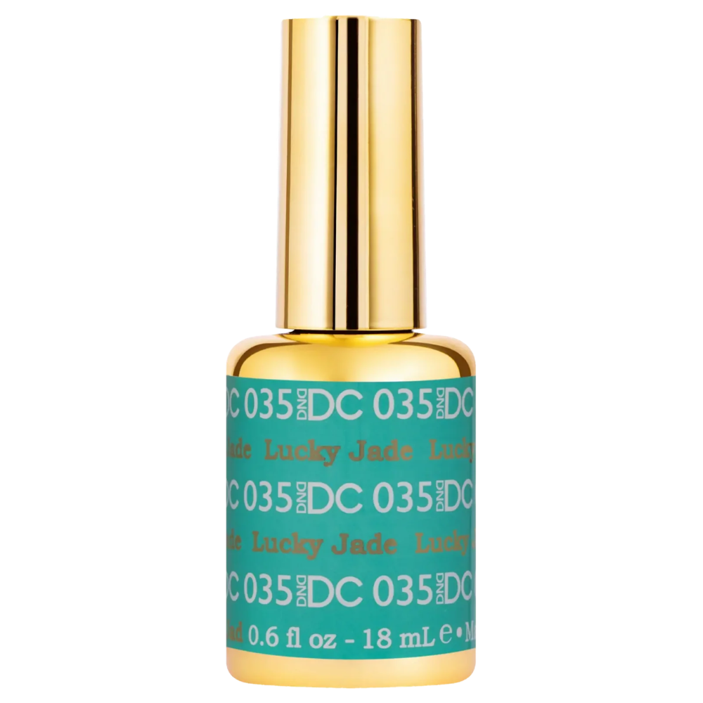 gel bottle of DND DC Gel - 035 Lucky Jade