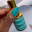 finger wearing DND DC Gel - 036 Dublin Green