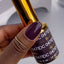 finger wearing DND DC Gel - 047 Smokey Yard