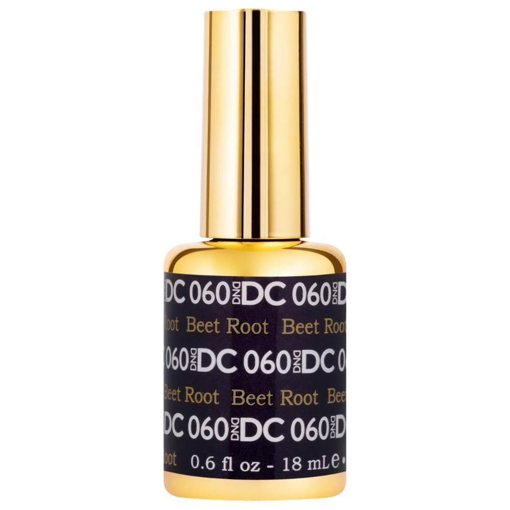 gel bottle of DND DC Gel - 060 Beet Root