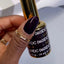 finger wearing DND DC Gel - 060 Beet Root