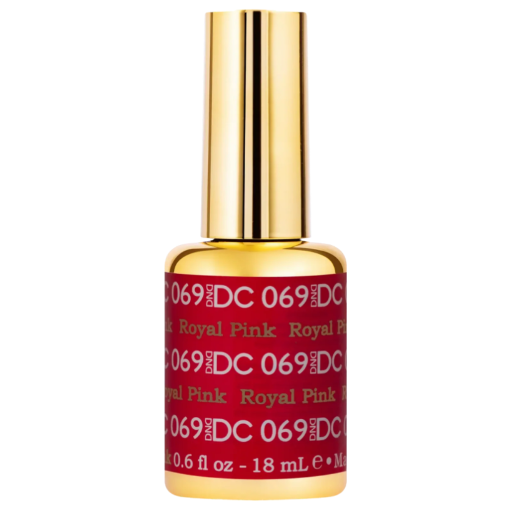 gel bottle of DND DC Gel - 069 Royal Pink