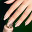 hands wearing DND DC Gel - 087 Rose Powder