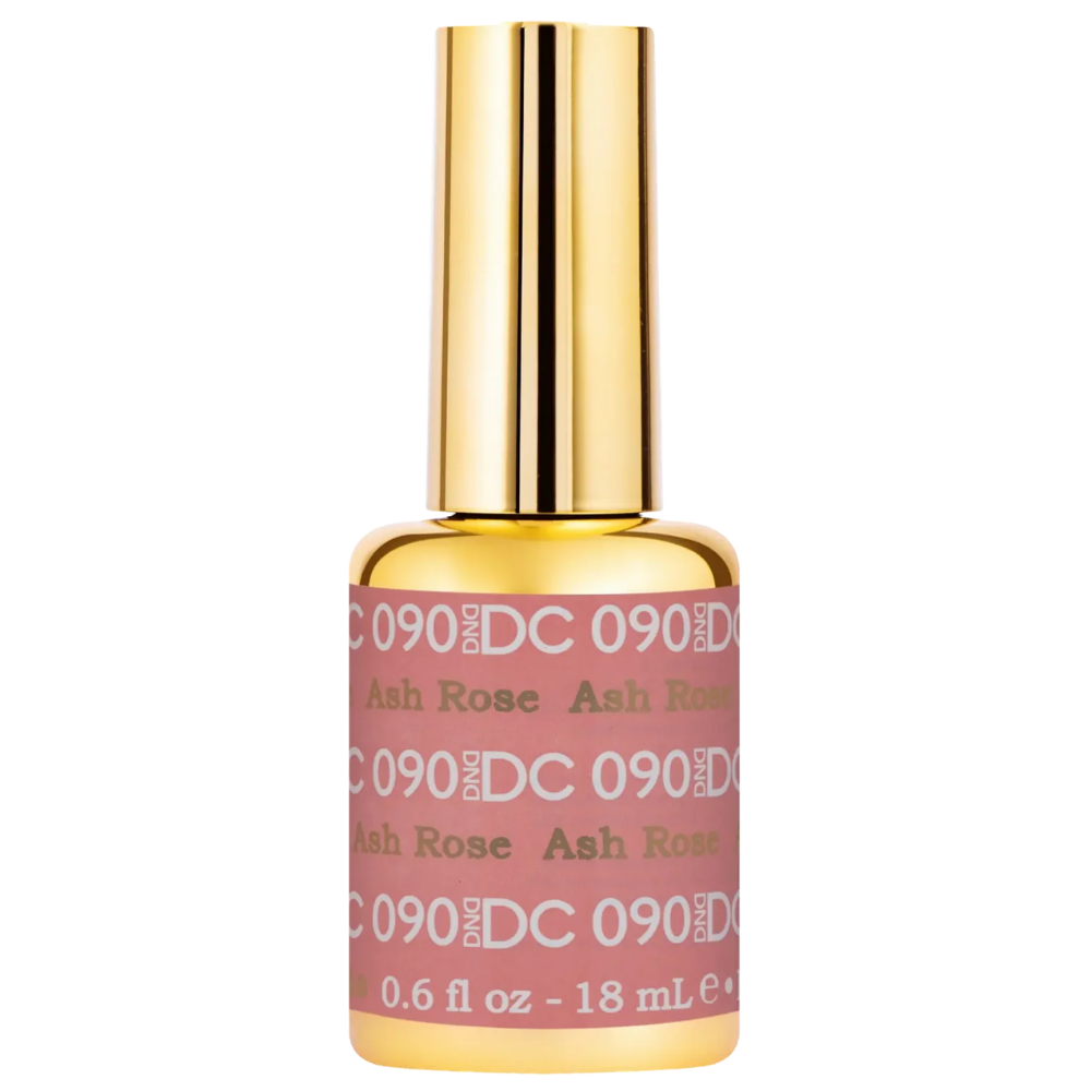 gel bottle of DND DC Gel - 090 Ash Rose