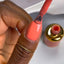 finger wearing DND DC Gel - 111 Sweet Yam