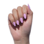 hands wearing DND DC Gel - 119 Frosty Taro