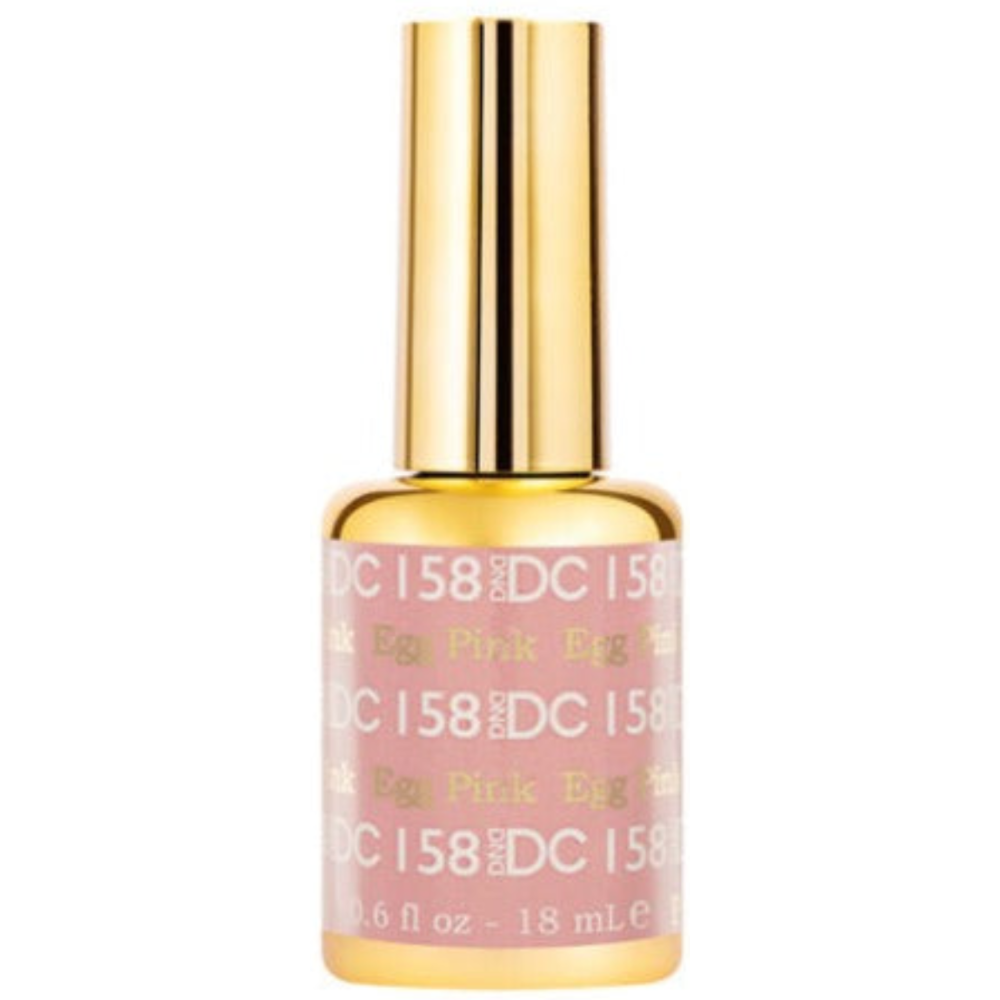 gel bottle of DND DC Gel - 158 Egg Pink